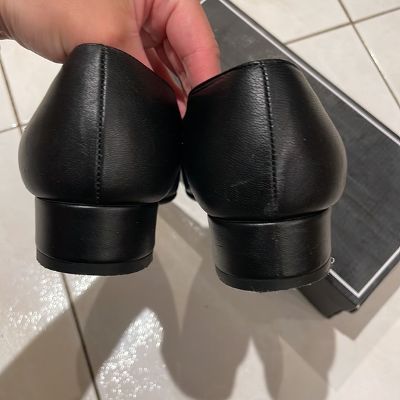 Leopard Print Black Mules - Picture 3 of 5